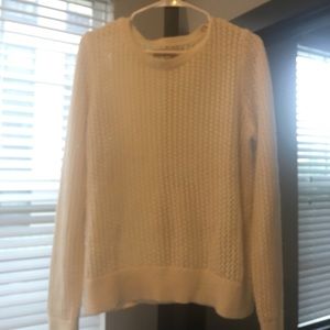 Cream LOFT sweater